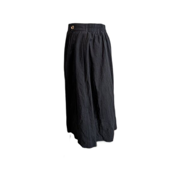 Women's Seta T Midi Skirt Black Size S - Picture 3 of 8